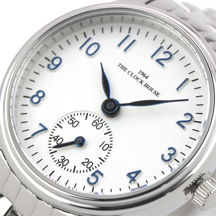ザ・クロックハウス LBF5004-SI1A ビジネスフォーマル レディース 腕時計 クオーツ ステンレス ホワイト リーズナブル THE CLOCK HOUSE