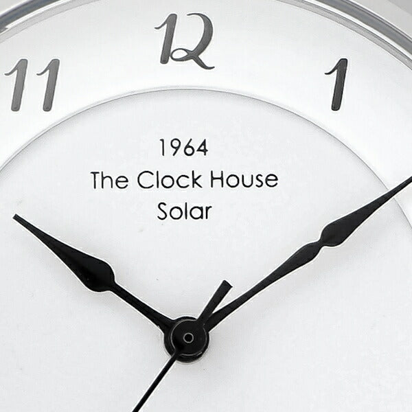 ザ・クロックハウス カスタマイズウォッチ フレンチカジュアル LCA1005-WH1 レディース 腕時計 ソーラー 革ベルト ホワイト 24時間計