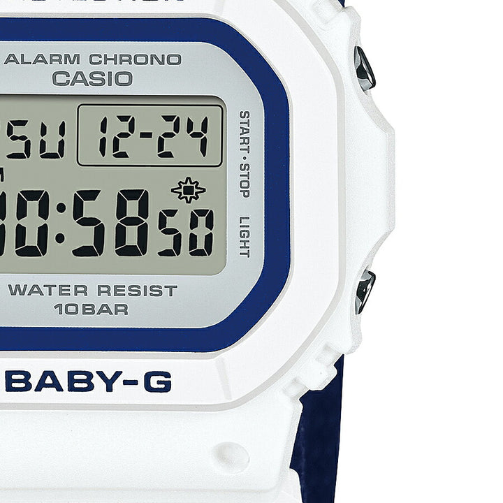 G-SHOCK BABY-G Gプレゼンツラバーズコレクション 2023 初代オマージュデザイン LOV-23A-7JR メンズ レディース 腕時計 電池式 デジタル スクエア ホワイト 国内正規品 カシオ