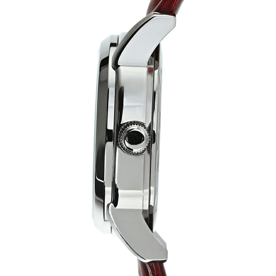 ランチェッティ ペア ソーラー 3針モデル LT6874-WH2 レディース 腕時計 3針 メタルバンド ホワイトダイヤル レッド 革ベルト LB2024