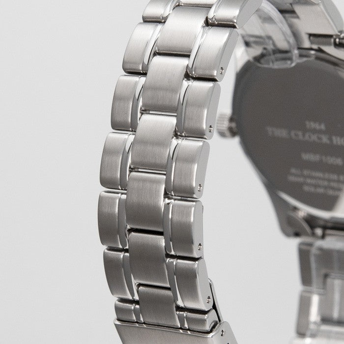 ザ・クロックハウス MBF1006-BK1A ビジネスフォーマル メンズ 腕時計 ソーラー ステンレス ブラック カレンダー 雑誌掲載 THE CLOCK HOUSE