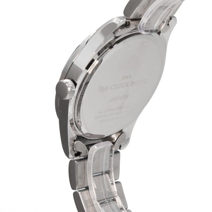 ザ・クロックハウス MBF1006-WH1A ビジネスフォーマル メンズ 腕時計 ソーラー ステンレス ホワイト FINEBOYS＋時計vol.20 雑誌掲載