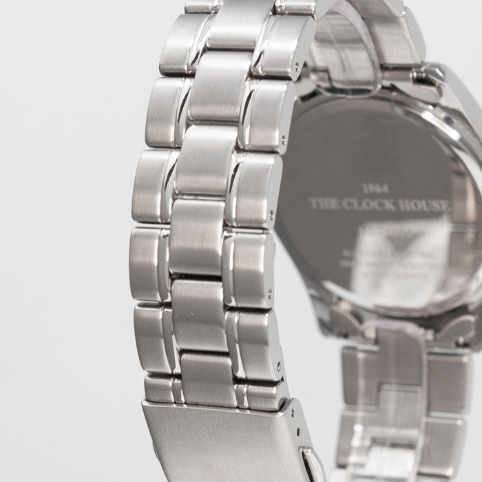 ザ・クロックハウス MBF1006-WH1A ビジネスフォーマル メンズ 腕時計 ソーラー ステンレス ホワイト FINEBOYS＋時計vol.20 雑誌掲載