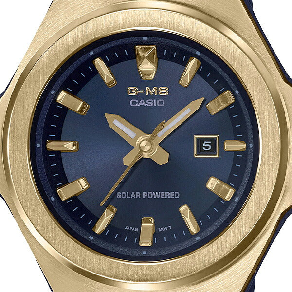 BABY-G G-MS MSG-S500G-2AJF レディース 腕時計 ソーラー ゴールド ネイビー 国内正規品 カシオ