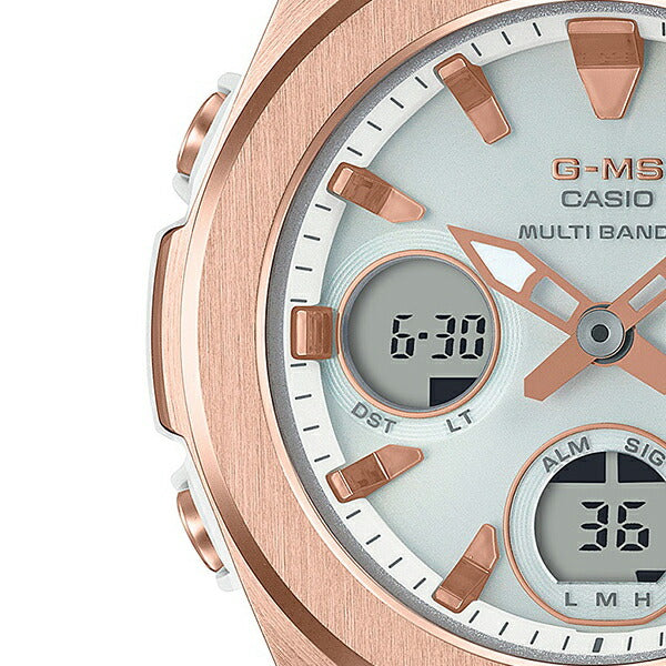 BABY-G G-MS ジーミズ MSG-W600G-7AJF レディース 腕時計 電波ソーラー アナデジ 樹脂バンド ホワイト 国内正規品 カシオ