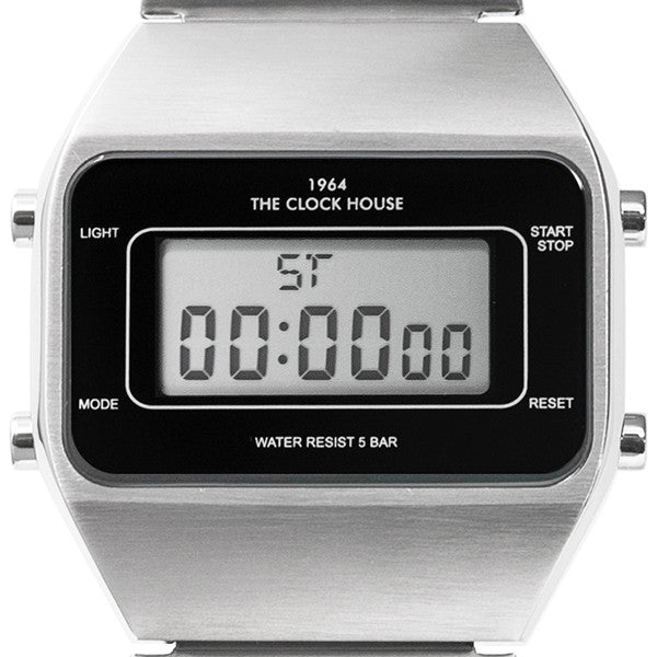 ヴィンテージ The Clock House タンク ローマン文字盤 稼働品 ザ・クロックハウス タウンカジュアル メタル デジタル ユニ