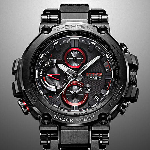 G-SHOCK ジーショック MTG-B1000B-1AJF カシオ メンズ 腕時計 電波ソーラー ブラック MT-G bluetooth 国内正規品