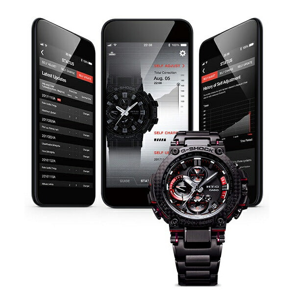 G-SHOCK MT-G MTG-B1000XBD-1AJF メンズ 電波ソーラー Bluetooth ブラック 日本製