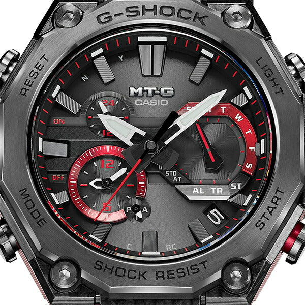 G-SHOCK MT-G カーボン 軽量化モデル MTG-B2000YBD-1AJF メンズ 腕時計 電波ソーラー Bluetooth アナログ ブラック 国内正規品 カシオ