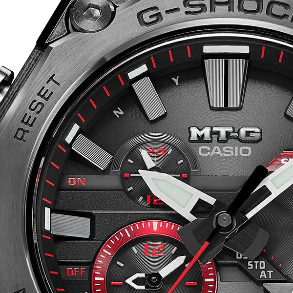 G-SHOCK MT-G カーボン 軽量化モデル MTG-B2000YBD-1AJF メンズ 腕時計 電波ソーラー Bluetooth アナログ ブラック 国内正規品 カシオ