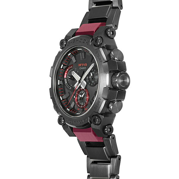 G-SHOCK MT-G MTG-B3000シリーズ MTG-B3000BD-1AJF メンズ 腕時計 電波ソーラー Bluetooth アナログ レッド ブラック 国内正規品 カシオ