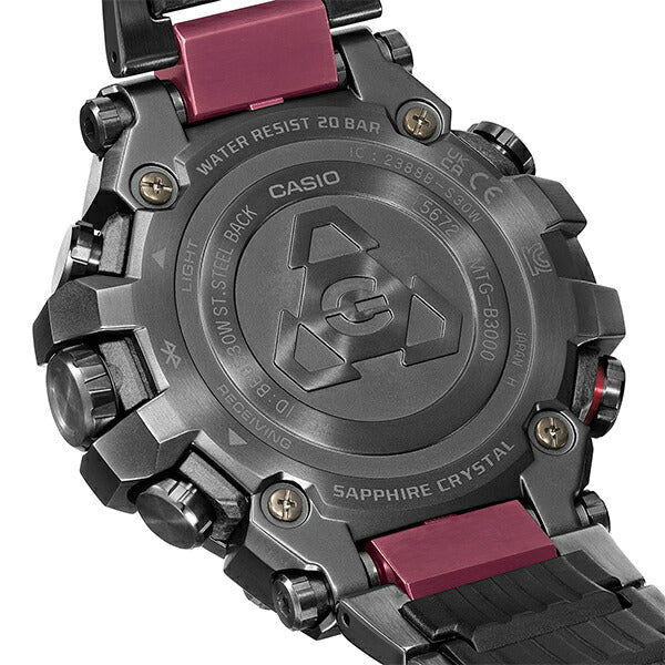 G-SHOCK MT-G MTG-B3000BD-1AJF メンズ 電波ソーラー Bluetooth アナログ レッド ブラック 日本製 – THE  CLOCK HOUSE公式オンラインストア