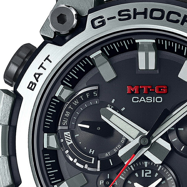 G-SHOCK MT-G MTG-B3000シリーズ MTG-B3000D-1AJF メンズ 腕時計 電波ソーラー Bluetooth アナログ シルバー 国内正規品 カシオ