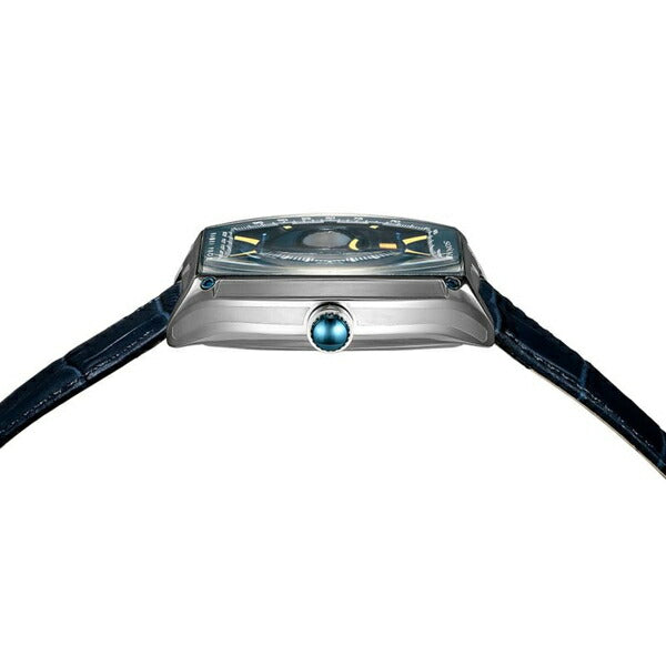 ゾンネハオリ N029シリーズ セミスケルトン オートマティック N029SS-NV メンズ 腕時計 自動巻き トノー 革ベルト