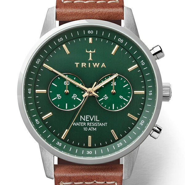 TRIWA トリワ 腕時計 NEVIL クロノグラフ 革 メンズ