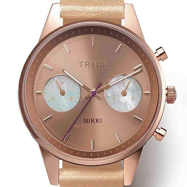 TRIWA トリワ 15周年記念 日本限定モデル NIKKI ニッキ NKST112-SS110614 レディース 腕時計 クオーツ 革ベルト