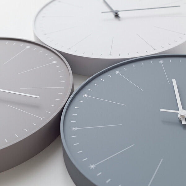 タカタレムノス デザインオブジェクト dandelion ダンデライオン 掛時計 クオーツ 電池式 ベージュ nendo NL14-11BG