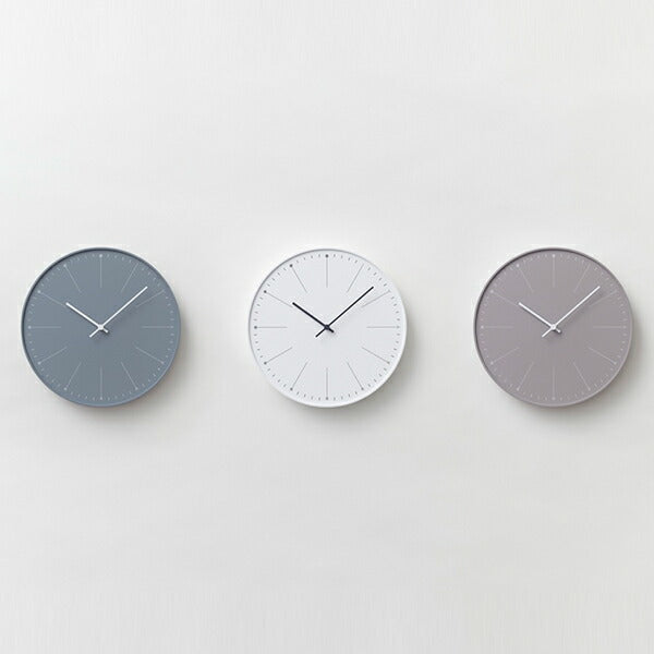タカタレムノス デザインオブジェクト dandelion ダンデライオン 掛時計 クオーツ 電池式 ホワイト nendo NL14-11WH