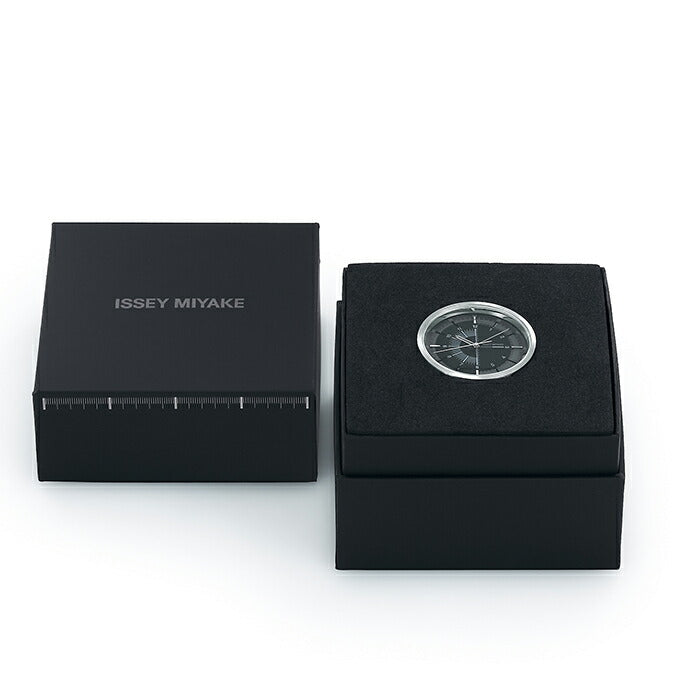 イッセイミヤケ ワンシックス メンズ 腕時計 メカニカル 自動巻き メッシュ ブラック 1/6 NYAK001