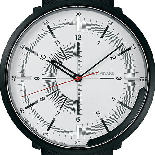 イッセイミヤケ ワンシックス メンズ 腕時計 メカニカル 自動巻き 革ベルト ホワイト 1/6 NYAK003