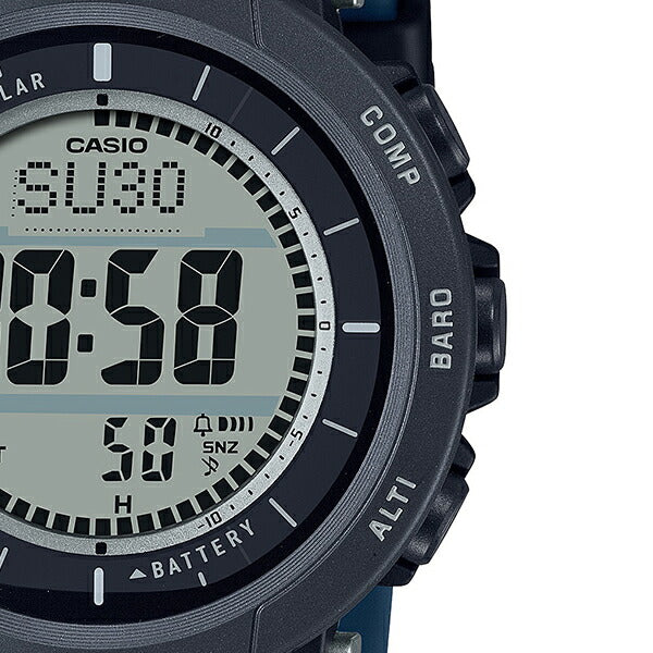 プロトレック キャンパーライン PRG-30-2JF メンズ 腕時計 ソーラー デジタル ネイビー キャンプ 国内正規品 カシオ