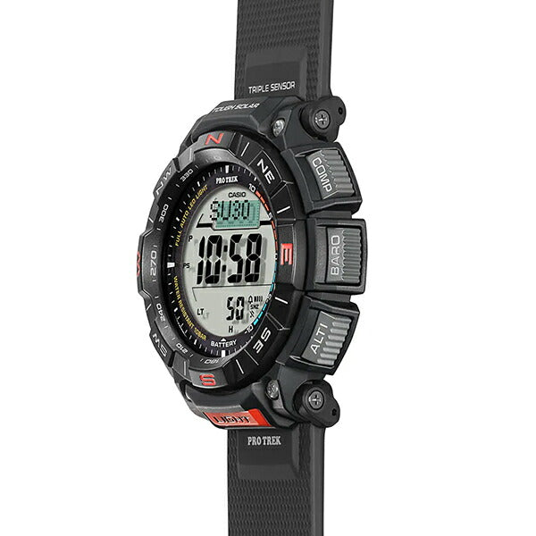 プロトレック PRG-340シリーズ PRG-340-1JF メンズ 腕時計 ソーラー デジタル バイオマスプラスチック 国内正規品 カシオ