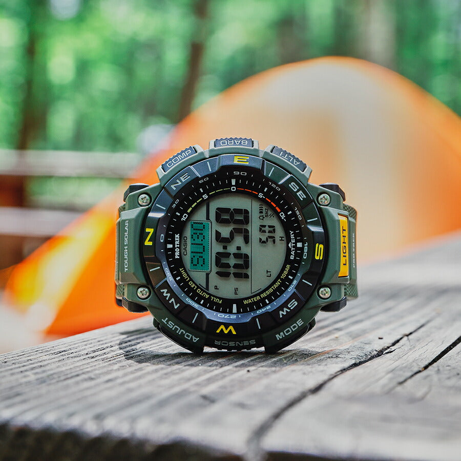 プロトレック PRG-340シリーズ PRG-340-3JF メンズ 腕時計 ソーラー デジタル バイオマスプラスチック 国内正規品 カシオ