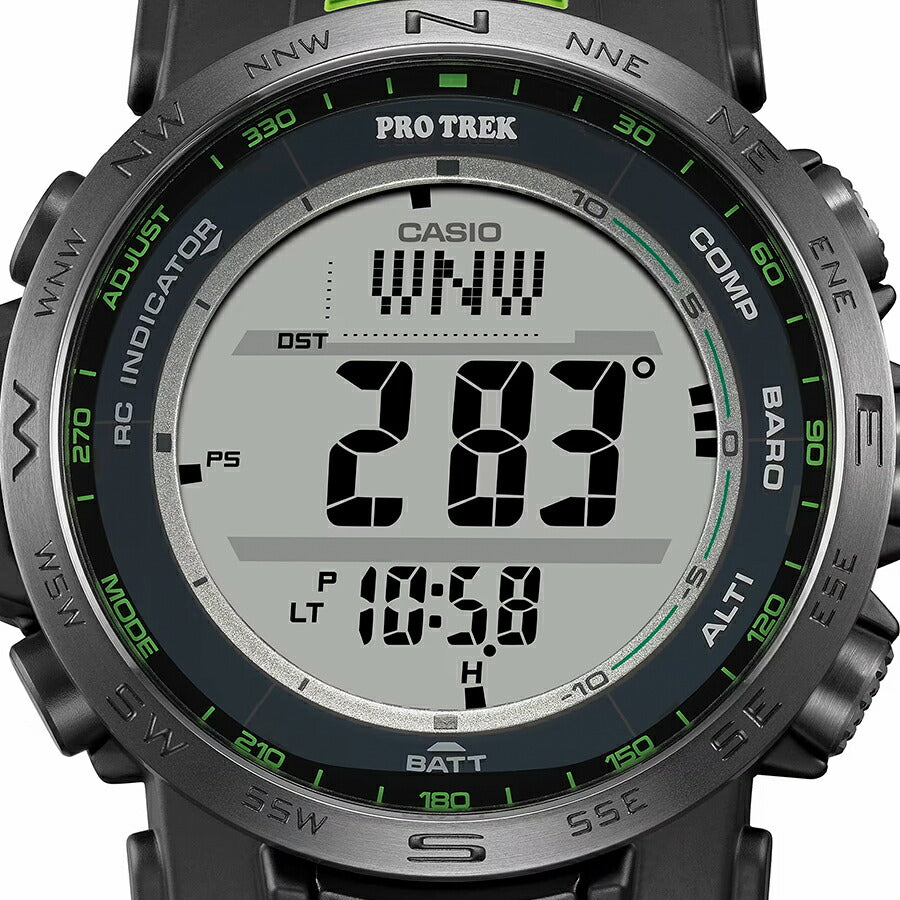 プロトレック クライマーライン デジタルモデル PRW-35Y-3JF メンズ 腕時計 電波ソーラー ソフトウレタンバンド 国内正規品 カシオ
