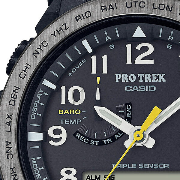 プロトレック クライマーライン PRW-51シリーズ PRW-51Y-1JF メンズ 腕時計 電波ソーラー アナデジ ソフトウレタンバンド 国内正規品 カシオ