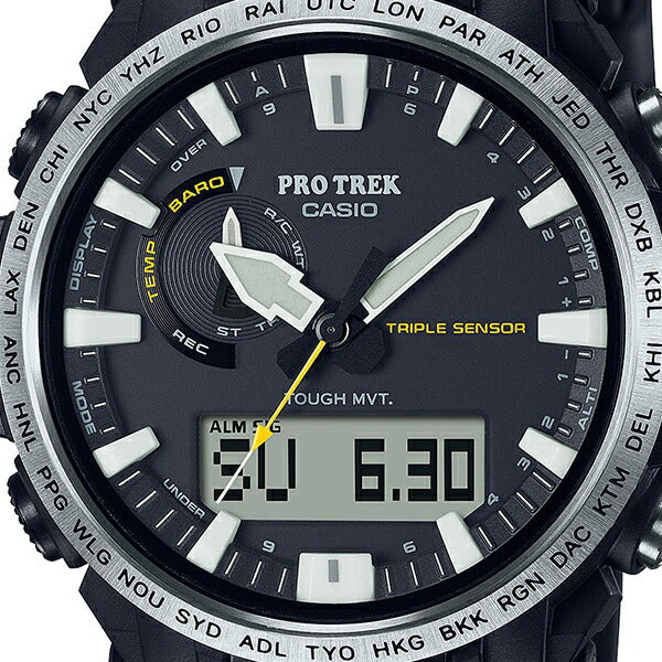 プロトレック クライマーライン PRW-61-1AJF メンズ 腕時計 電波ソーラー バイオマスプラスチック 国内正規品 カシオ