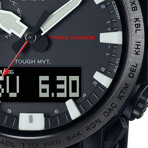 プロトレック クライマーライン PRW-61Y-1BJF メンズ 腕時計 電波ソーラー バイオマスプラスチック 国内正規品 カシオ