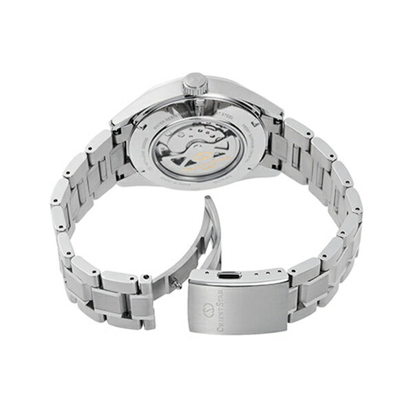 オリエントスター モダンスケルトン RK-AV0114E メンズ 腕時計 機械式 自動巻き メタル グリーン