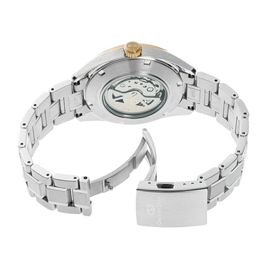 オリエントスター モダンスケルトン RK-AV0124G メンズ 腕時計 機械式 自動巻き ゴールド 日本製