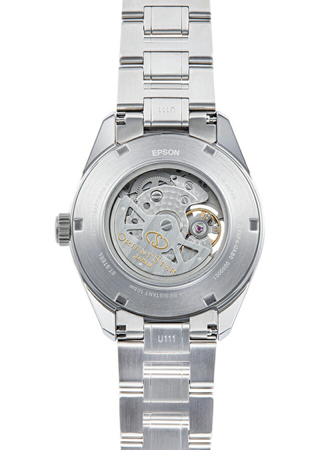 オリエントスター モダンスケルトン RK-AV0125S メンズ 腕時計 機械式 自動巻き シルバー 日本製