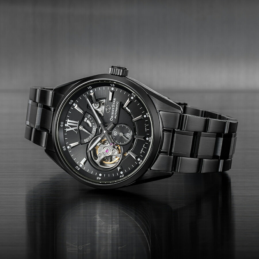 オリエントスター モダンスケルトン 限定モデル RK-AV0126B メンズ 腕時計 機械式 自動巻き ブラック 日本製
