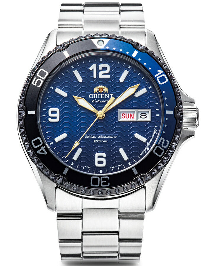 オリエント Orient Mako オリエントマコ 20周年記念 限定モデル RN-AA0822L メンズ 腕時計 機械式 自動巻き ブルー