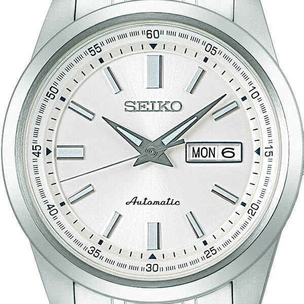 セイコー セレクション メカニカル SARV001 メンズ 腕時計 機械式 自動巻き デイデイト シルバー 日本製