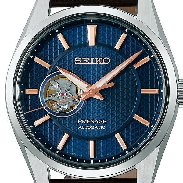 セイコー SEIKO 腕時計 メンズ SARX091 セイコー メカニカル プレザージュ プレステージライン シャープ エッジド シリーズ Prestige line Sharp Edged Series 自動巻き（6R35/手巻き付） ブラックxブラック アナログ表示