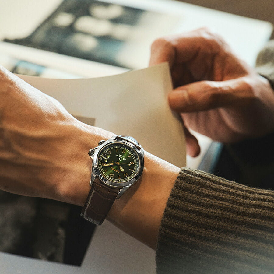 セイコー プロスペックス アルピニスト SBDC091 メンズ 腕時計 メカニカル 自動巻き 革ベルト【コアショップ専売】
