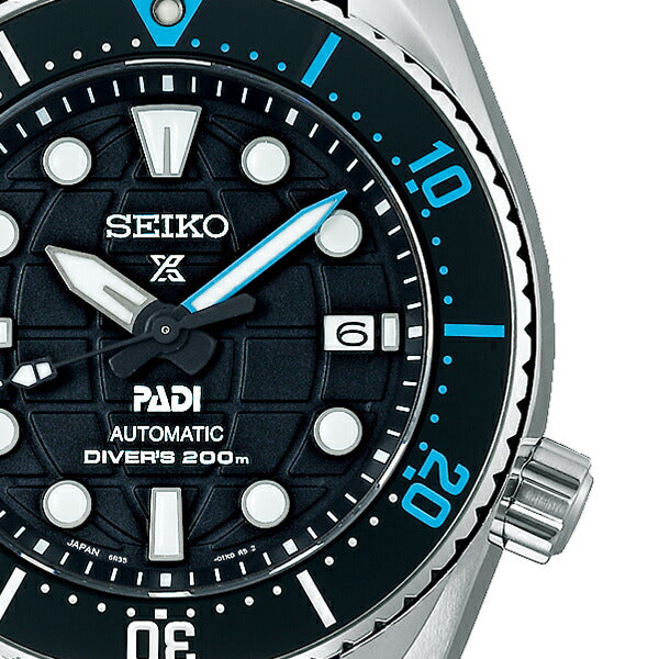 セイコー プロスペックス SUMO スモウ PADIスペシャル アースシェイプ SBDC179 メンズ 腕時計 機械式 ブルー【コアショップ専売モデル】