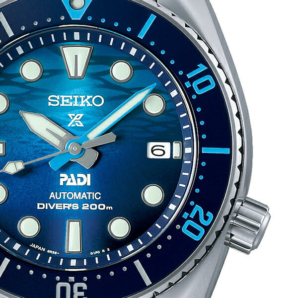 セイコー プロスペックス スモウ PADIスペシャル THE GREAT BLUE SBDC189 メンズ 腕時計 機械式 ダイバーズ ブルー【コアショップ専売モデル】【S_BH】