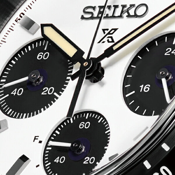 セイコー プロスペックス SPEEDTIMER スピードタイマー ソーラークロノグラフ SBDL085 メンズ 腕時計 ホワイト 日本製 パンダ 雑誌掲載