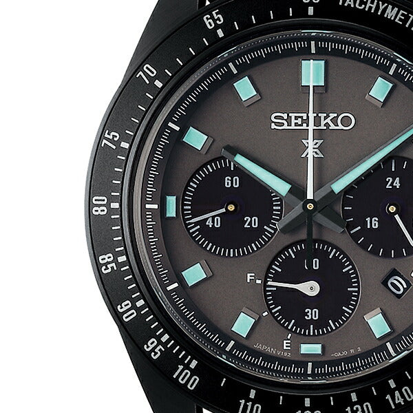 セイコー プロスペックス スピードタイマー ソーラークロノグラフ ブラックシリーズ ナイトヴィジョン SBDL105 メンズ 腕時計 日本製