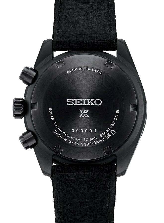 セイコー プロスペックス スピードタイマー ソーラークロノグラフ ブラックシリーズ ナイトヴィジョン SBDL105 メンズ 腕時計 日本製