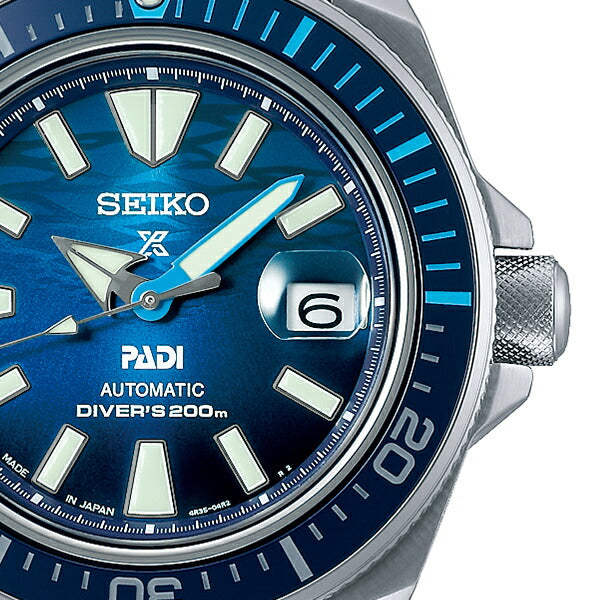 セイコー プロスペックス サムライ PADIスペシャル THE GREAT BLUE SBDY123 メンズ 腕時計 機械式 ダイバーズ ブルー