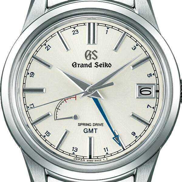 グランドセイコー スプリングドライブ 9R GMT メンズ 腕時計 SBGE225 メタルベルト シルバー 9R66