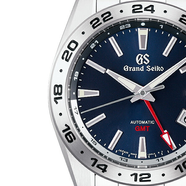 グランドセイコー 9S メカニカル GMT SBGM245 メンズ 腕時計 自動巻き 機械式 ブルー 9S66 大海原