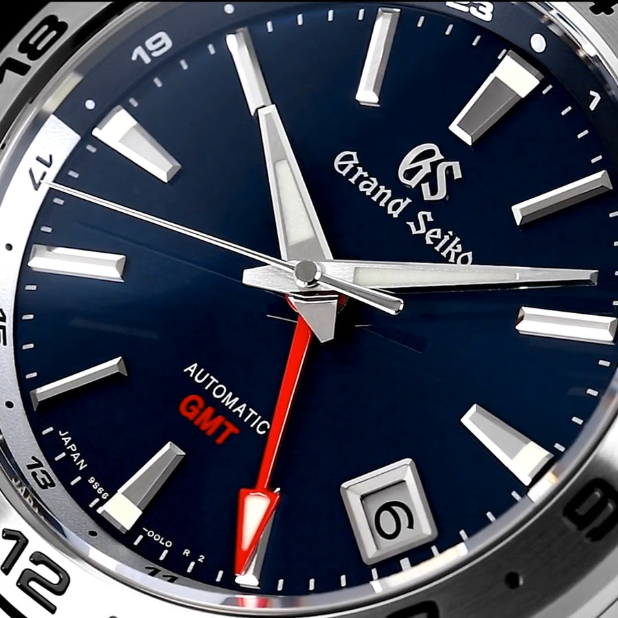 グランドセイコー 9S メカニカル GMT SBGM245 メンズ 自動巻き 機械式 ブルー 9S66 大海原 – THE CLOCK ...