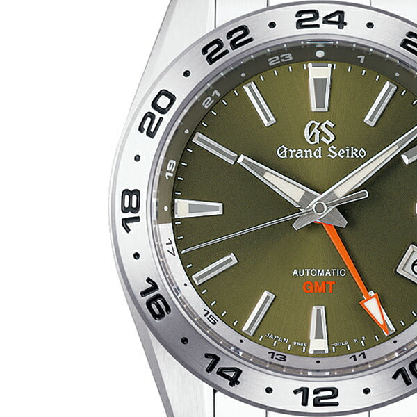 グランドセイコー 9S メカニカル GMT SBGM247 メンズ 腕時計 自動巻き 機械式 カーキ 9S66 荒野