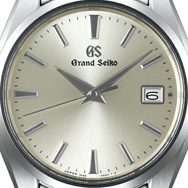 グランドセイコー クオーツ 9F メンズ 腕時計 SBGP009 シャンパンゴールド メタルベルト スクリューバック 時差修正機能 9F85